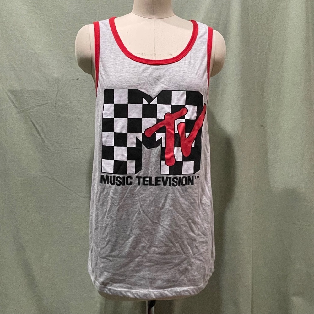 MTV Sleeveless Shirt, Tank Top - Small